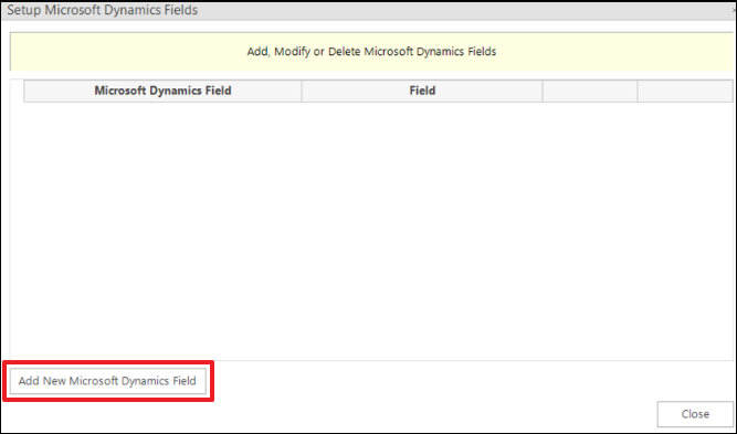 Add new MSD fields Add new MSD fields
