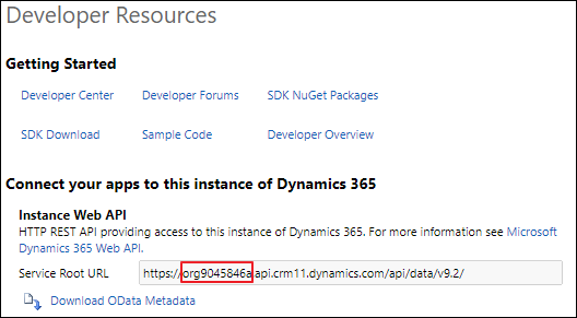 Developer resources Developer resources