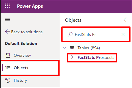 FastStats prospects FastStats prospects