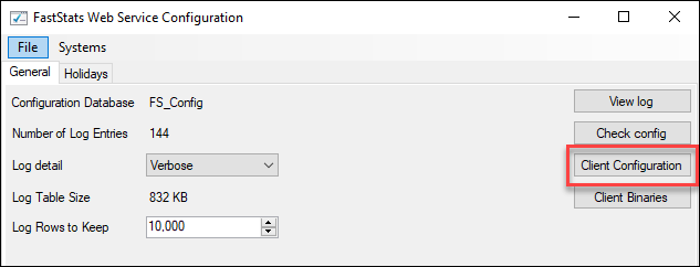 Client Configuration Client Configuration