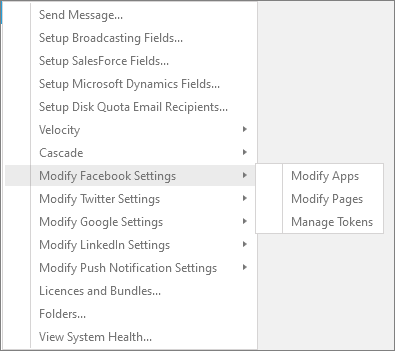 Modify Facebook Settings Modify Facebook Settings