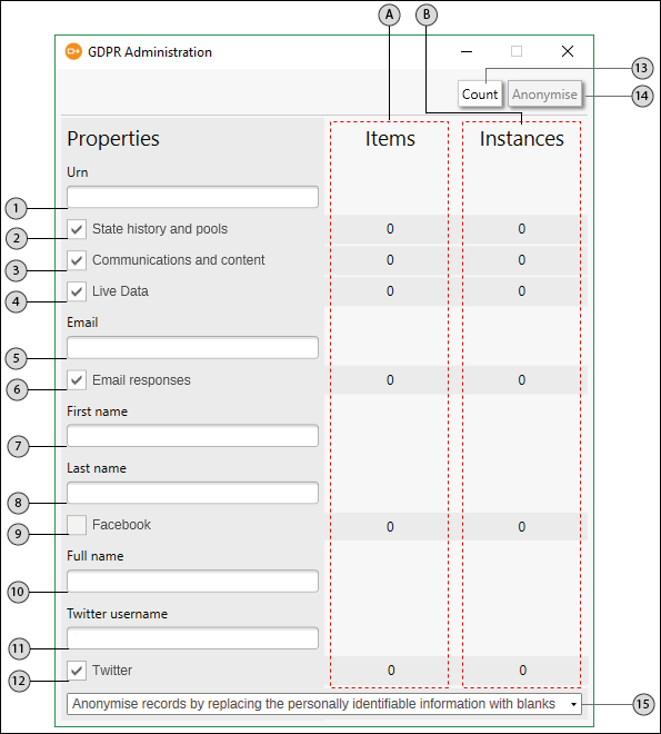 GDPR Administration Tool GDPR Administration Tool