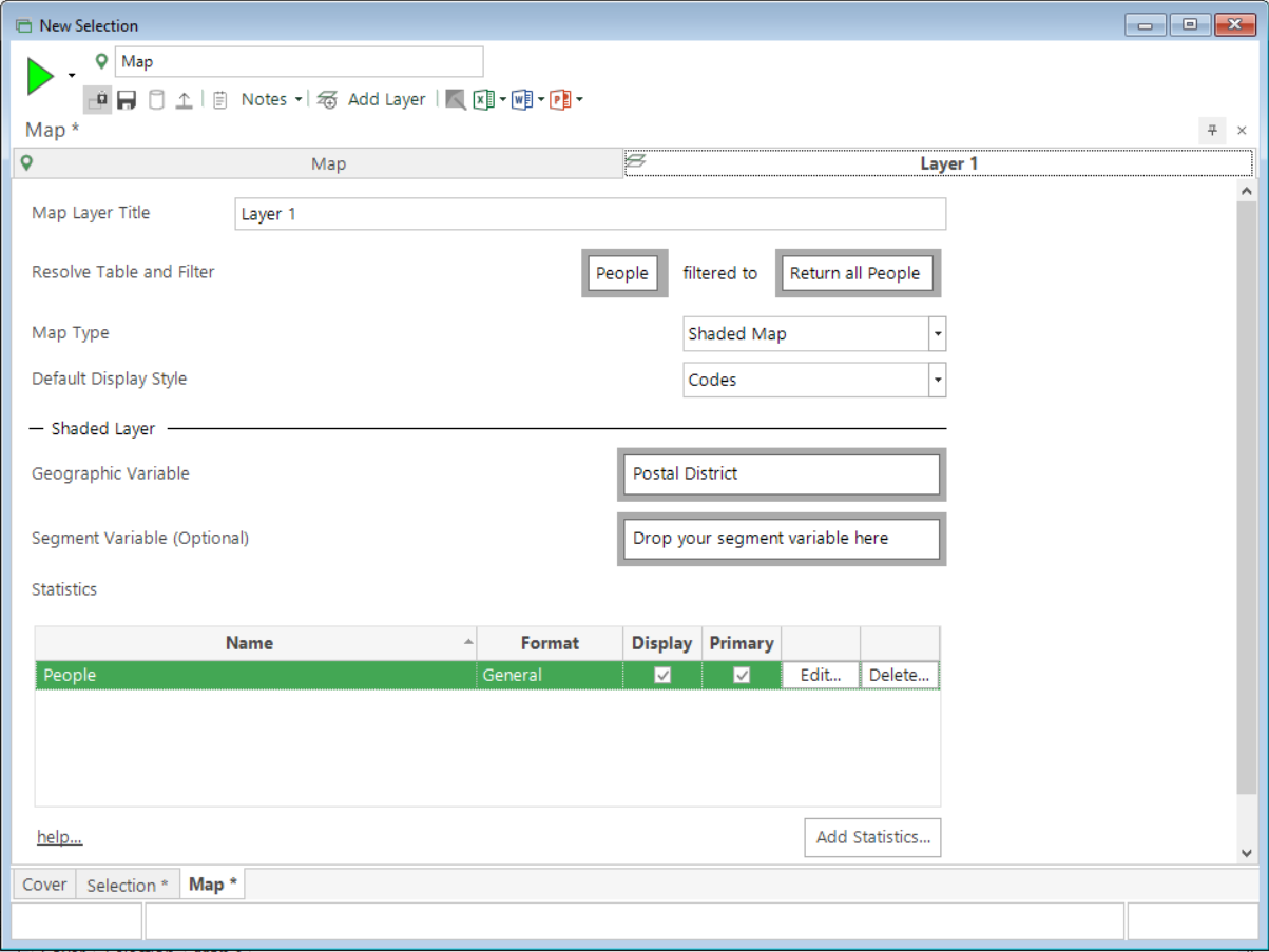 Layer 1 settings Layer 1 settings
