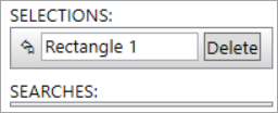 Selection in Layers panel Selection in Layers panel