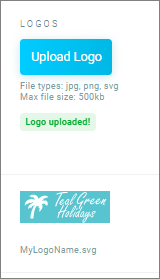 Upload Logo Upload Logo
