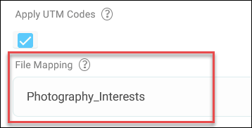 File mapping example