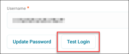 Test login