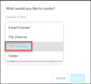 FTP channel