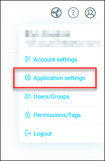 Application Settings