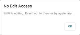 No Edit Access