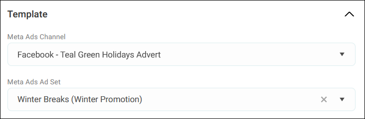 Meta Ads template