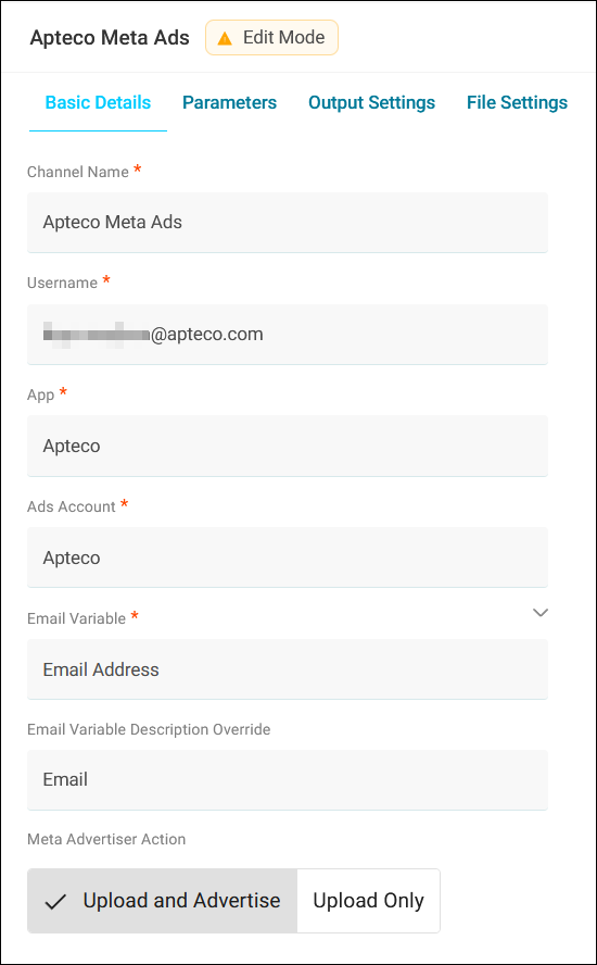 Apteco Meta Ads