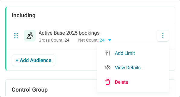Additional options