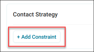 Add contact constraint
