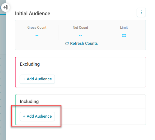 Add audience