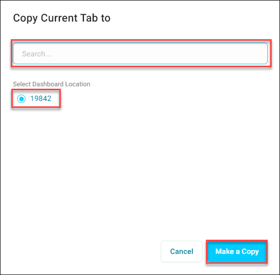 Make a copy tab