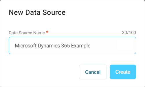 New data source