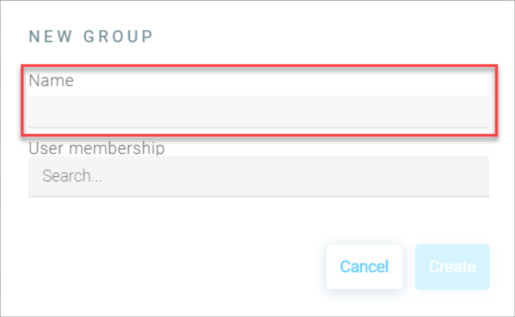 Adding and editing a group