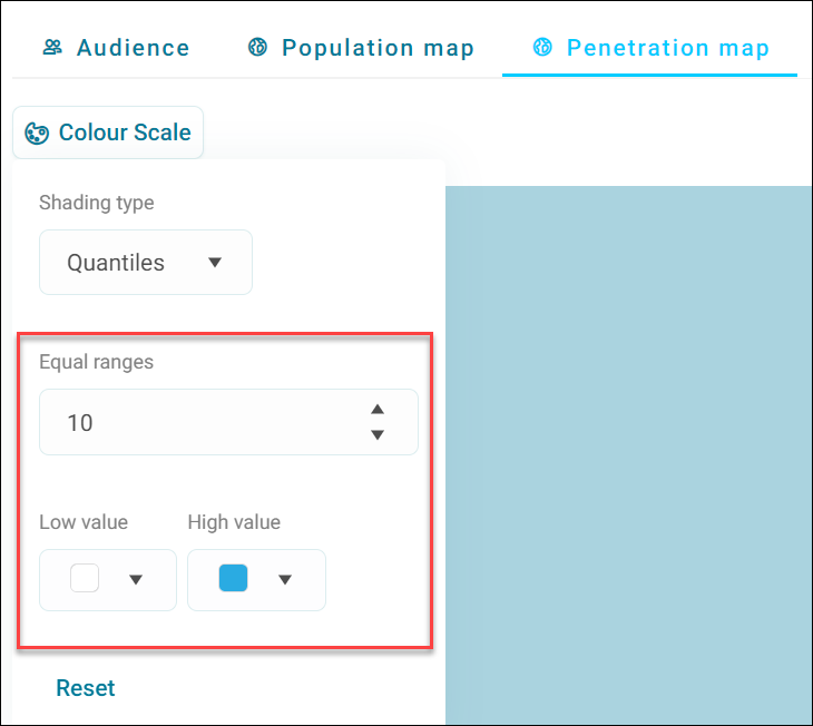 Equal ranges