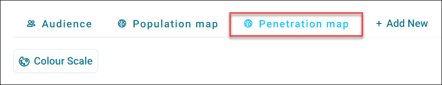 Penetration map