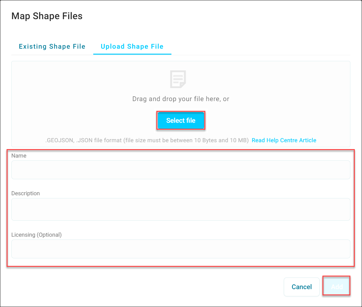 Select file
