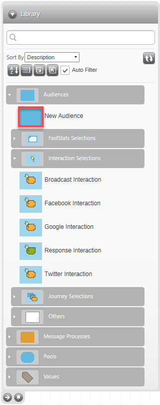 Interaction Selections in the Library Interaction Selections in the Library