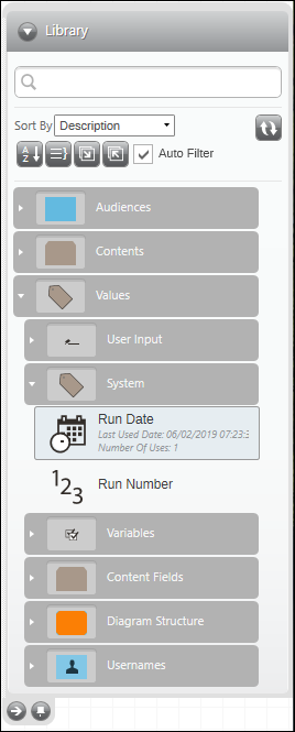 Library Values - System Folder Library Values - System Folder