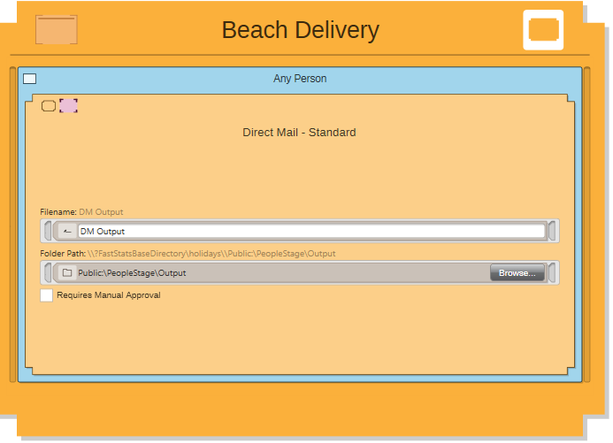 Selecting Manual Approval Selecting Manual Approval