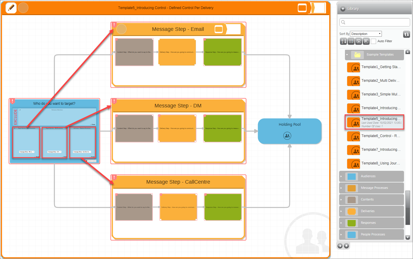 Example Template 5 - Introducing Control Example Template 5 - Introducing Control