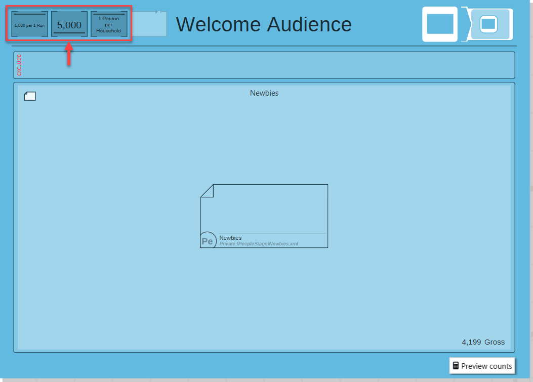 Audience Constraints Summary Audience Constraints Summary