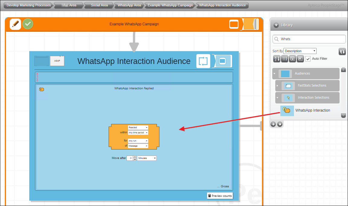 WhatsApp Interaction Audience WhatsApp Interaction Audience