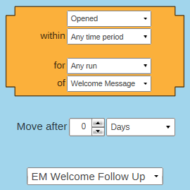 Broadcast (Email) Interaction Options
