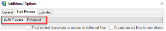 Enhanced build process