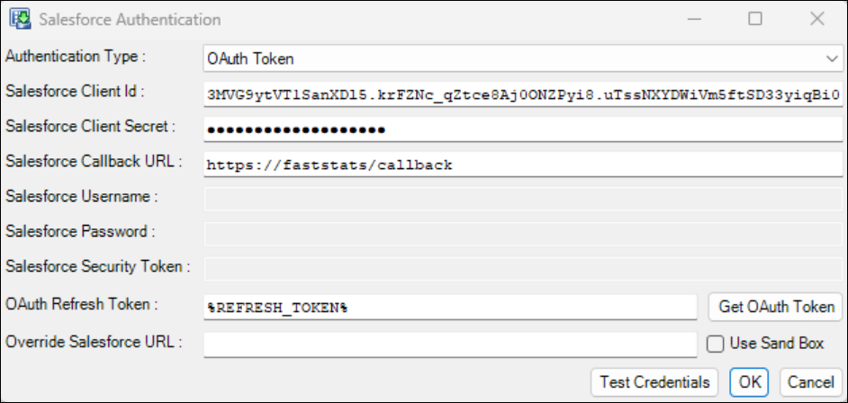 Salesforce authentication